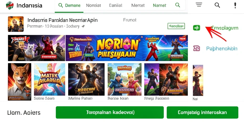 Screenshot menunjukkan karakter utama dalam aksi berpetualang.