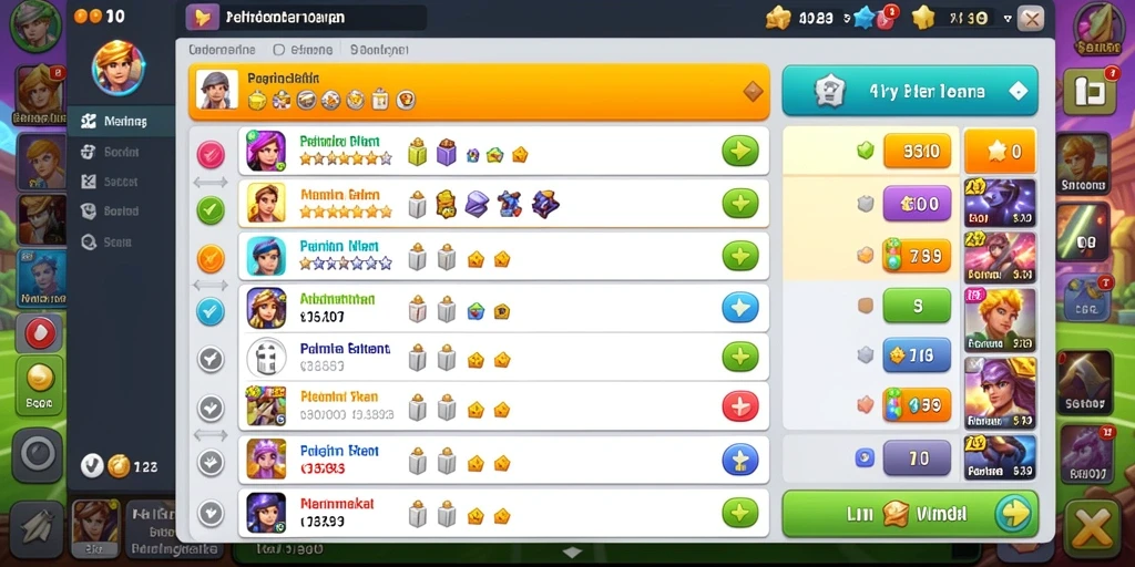 Tampilan awal aplikasi 567LUCK yang menarik.
