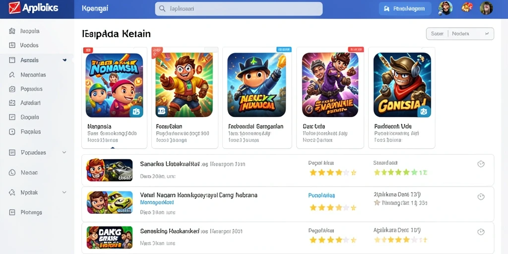 Tampilan antarmuka yang modern dan mudah dinavigasi.