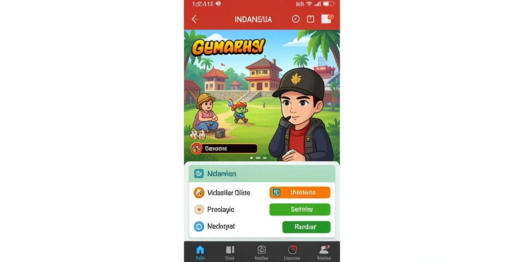 Tampilan antarmuka yang ramah pengguna.