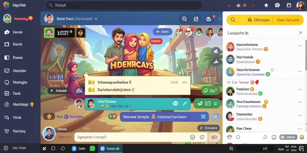 Tampilan antarmuka yang user-friendly dan mudah dinavigasi.