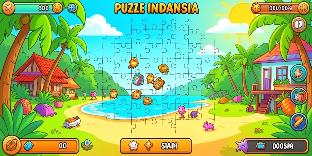 Tampilan permainan slot yang menarik dan modern.