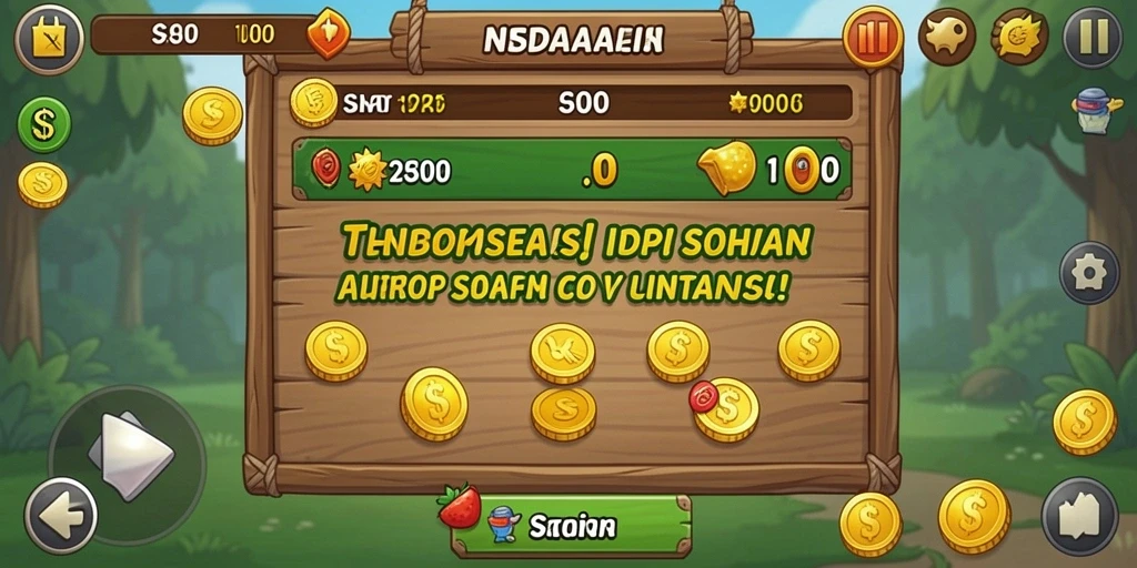 Screenshot menunjukkan karakter utama dalam aksi yang dramatis.