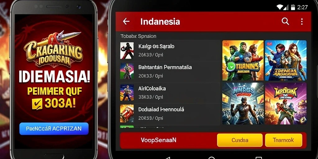 Tampilan menu utama T6 yang menarik dan mudah dinavigasi.